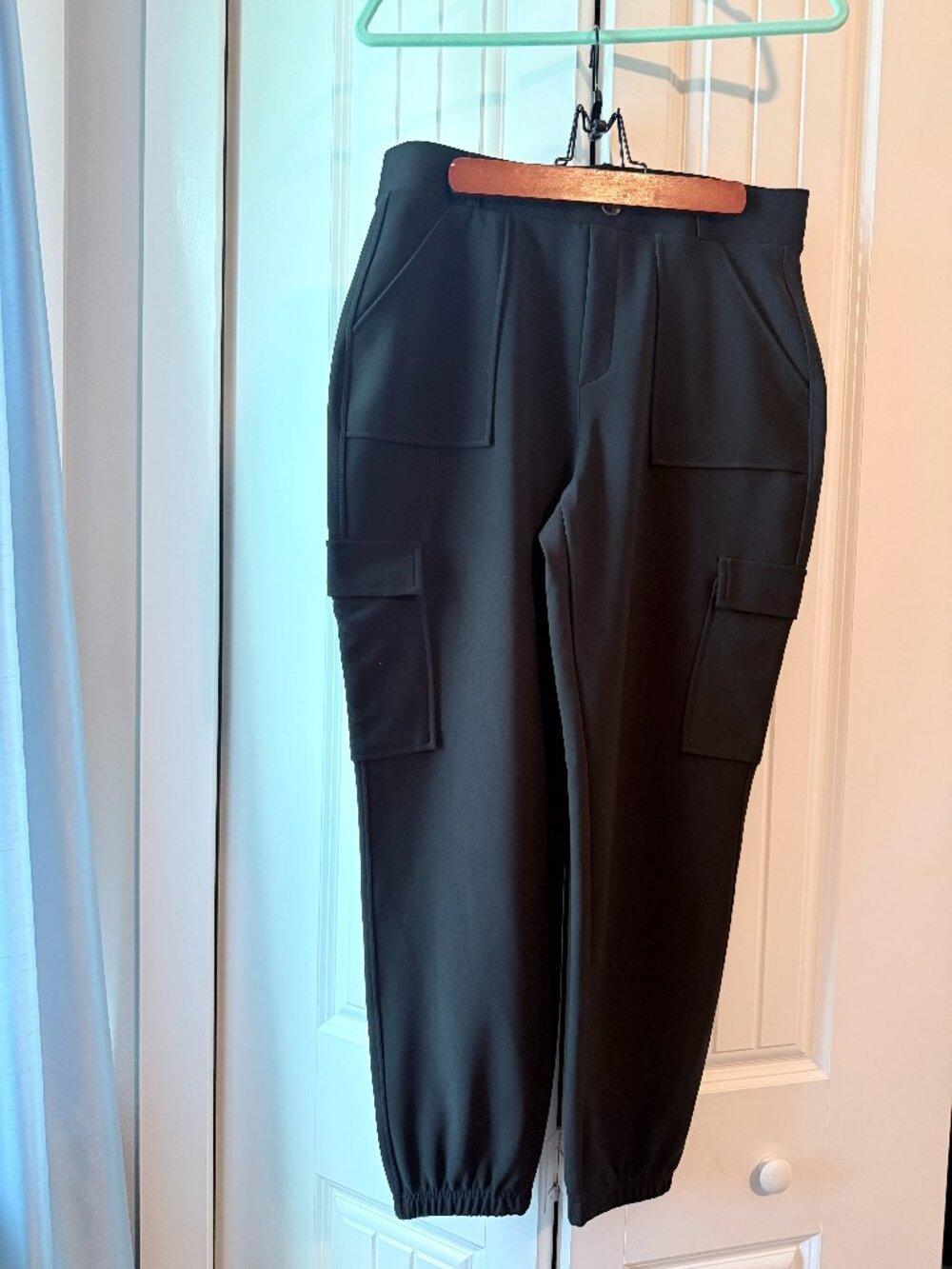 Dressy cargo joggers